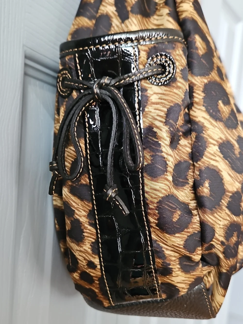 Brighton Leopard Print Hobo Bag